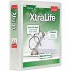 Reliure xtralife® clearvue® locking slant-d® 2 po blanc