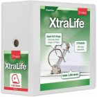 Reliure xtralife® clearvue® locking slant-d® 6 po blanc