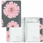 Agenda quotidien marguerite rose (2026)
