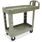 Chariot mobile avec poignée 39 x 17,88 x 33,25 po beige