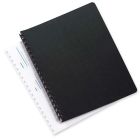 Couverture en carton linen weave noir