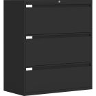 Classeurs latéraux fileworks® 9300 plus 3 tiroirs noir