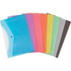 Enveloppe pour document format lettre. couleurs variées.