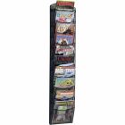 Support mural pour revues onyx™ 10 compartiments, 50-3/4"h.