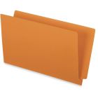 Chemise à dossier à onglet latéral 13-1/2 pts. format légal, boîte de 50 orange