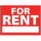 Affiche en plastique for rent