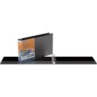 Reliure de présentation format légal deluxe quickfit® format paysage, anneaux ronds 1-1/2 po - noir