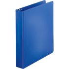 Reliure à anneaux ronds 1-1/2 po bleu