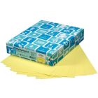 Papier de couleur à usages multiples lettermak® format lettre - 8-1/2 x 11" canari
