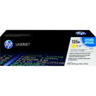 Cartouche de toner hp 125a À l’unité jaune