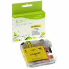 Cartouche de toner compatible (alternative à brother lc205) jaune