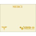 Certificat remerciement covid-19 français