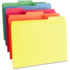 Chemise à dossier de couleur format lettre couleurs variées