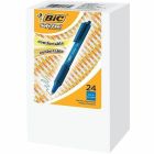 Stylo à bille rétractable soft feel® boîte de 24 bleu