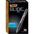 Stylo à bille rétractable atlantis® velocity bold ™ noir