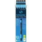 Stylos à bille slider edge large, boîte de 10 noir