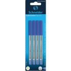 Stylos à bille tops 505 bleu (pqt 4)