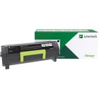 Cartouche noire du return program lexmark 55b1000 rendement jusqu'à 3000 pages