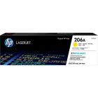 Cartouche de toner hp 206a jaune