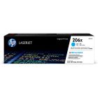 Cartouche de toner à haut rendement hp 206x cyan