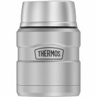 Contenant à nourriture stainless king™ argent mat