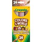 Crayons colors of the world crayons de bois