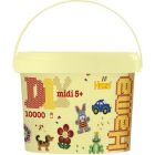 Seau de 10 000 perles midi de hama