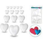 Coeur en styromousse assortis