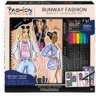 Ensemble de journal graphique - runway fashion