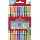 Stylo feutre double pointe pastel néon (10)