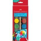 Peinture aquarelle - coffret de 12 couleurs