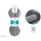 Corde pour macramé 4 mm 25 verges - gris pâle