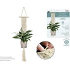 Ensemble pour création de jardinière en macramé - Écru