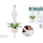 Ensemble pour création de jardinière en macramé - blanc