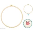 Cercle à broder de 14 po avec pince en laiton