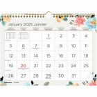 Calendrier mural mensuel à gros caractères (2027) 11 x 8 po