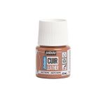 Peinture sur cuir opaque à base d'eau - terracotta