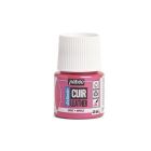 Peinture sur cuir opaque à base d'eau - rose/bleu