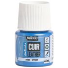 Peinture sur cuir opaque à base d'eau - bleu/vert