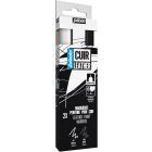Ensemble de 2 marqueurs pour cuir - noir & blanc