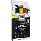 Ensemble de marqueurs pour cuir (5)