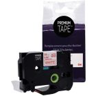Ruban d'étiquettes compatible avec brother tze252