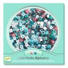 Perles alphabet / argent