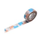Ruban washi 15 mm x 7 m - tsugihagi bl/rse
