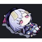 Autocollant de vinyle - qiqi meme