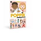 Poppik découverte corps humain 48 stickers