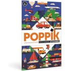 Poppik découverte véhicules 44 stickers