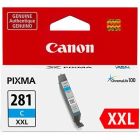 Réservoir d’encre canon cli-281 m xxl à très haut rendement cyan