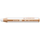 Crayon woody 3 en1 blanc