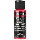 Acrylique 2oz multi-surface métallique rouge